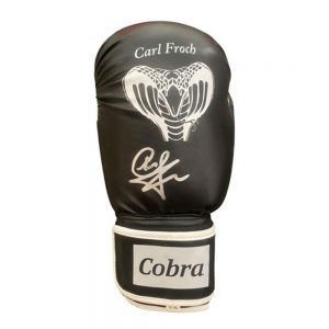 Carl Froch signed boxing glove