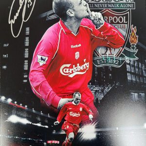 Danny Murphy signed montage photo