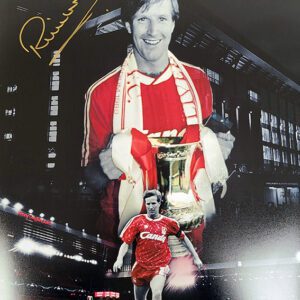 Ronnie Whelan signed montage