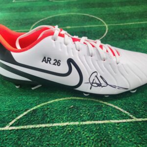 Andy Robertson signed boot