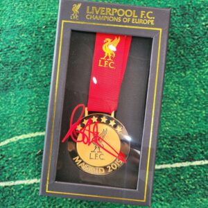 Andy Robertson signed Madrid 19 Medal