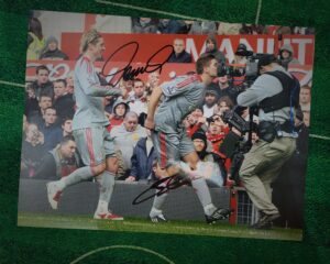 Torres & Gerrard signed photo