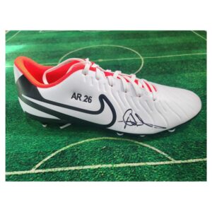 Andy Robertson signed boot