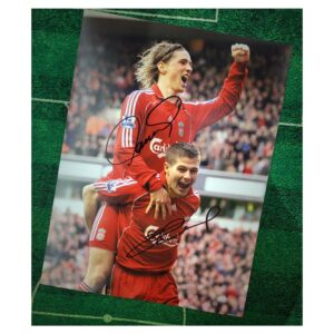 Torres & Gerrard signed photo