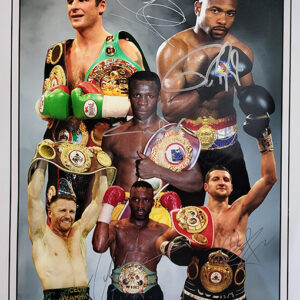 Boxing Super Middleweights Multi signed