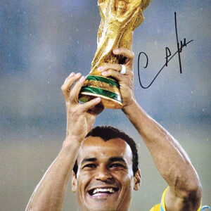 CAFU SIGNED 12X8 WORLD CUP PHOTO