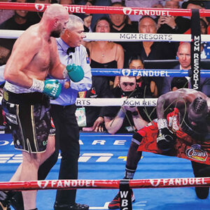 Tyson Fury Knockout signed 16x12 photo