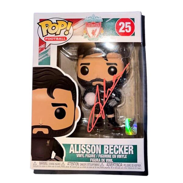 Alisson Becker Signed Pop Funko