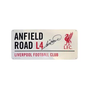 Graeme Souness Signed Road Sign