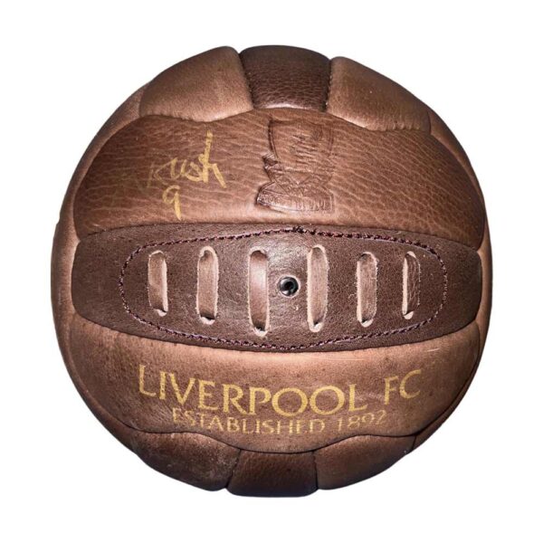 Ian Rush Signed Ball