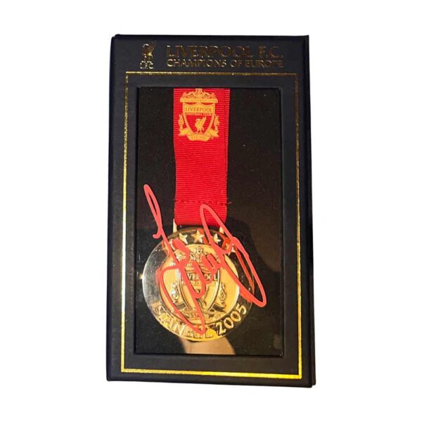 Jamie Carragher Signed Medal