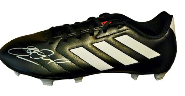 Steven Gerrard Signed Black Adidas Boot