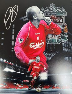 Danny Murphy signed montage photo