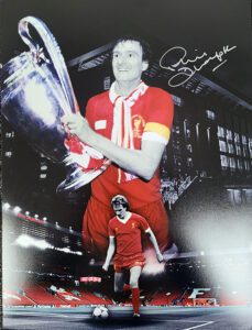 Phil Thompson signed montage photo