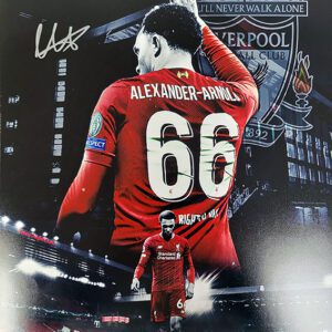 Trent Alexander-Arnold signed montage photo