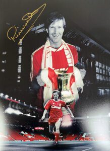 Ronnie Whelan signed montage