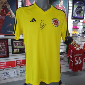 Luis Diaz Signed Home Columbia Shirt