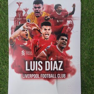 Luis Diaz Signed Photo Montage