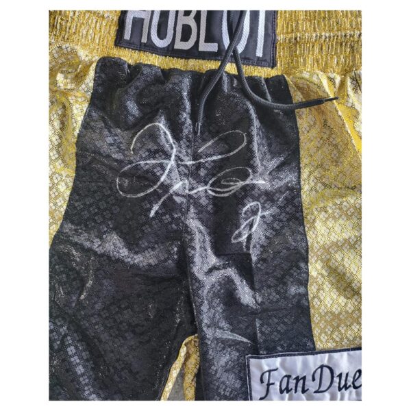 Signed Floyd Mayweather shorts