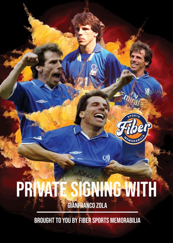 Gianfranco Zola Signing