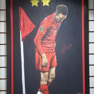 TRENT CORNER TAKEN QUICKLY SIGNED KOP ART ORIGINAL