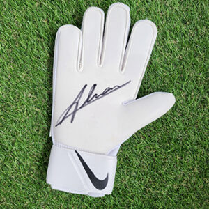 Signed Alisson Goalkeeper Glove