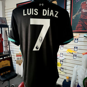 Diaz 24 25 away shirt signed