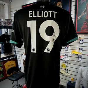 Elliott 24 25 away shirt signed