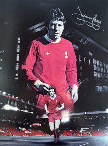 Jimmy Case signed A3 montage