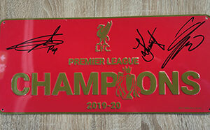 KLOPP MULTI SIGNED STREET SIGN