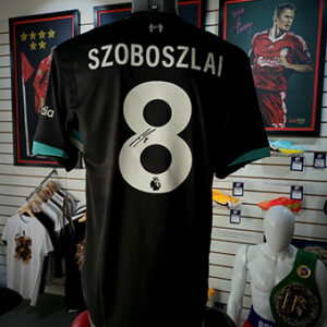 Szoboszlai 24 25 away shirt signed