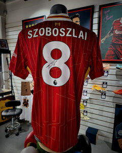 Szoboszlai 24 25 home shirt signed