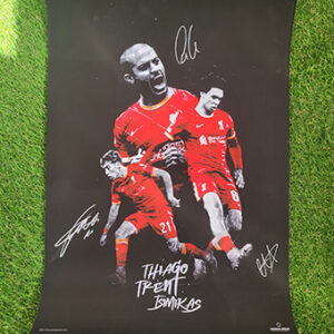 multi signed poster trent kostas and thiago