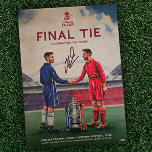 Henderson signed Final Programme