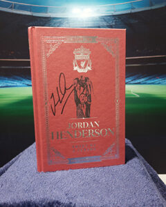 Signed Jordan Henderson Notes on a Season Book