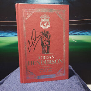 Signed Jordan Henderson Notes on a Season Book