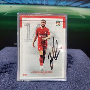 Signed Jordan Henderson Topps Collectors Card 2